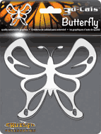 3D Butterfly - Car and Truck Decals