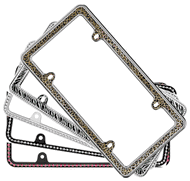 Bling License Plate Frames