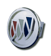 Buick Logo Hitch Cover - Tow Plug - 2 Inch Size