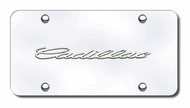 Cadillac Name License Plate