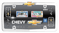 Chevy 3D Logo License Plate Frame