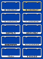 Chevy License Plate Frame - Tag Holders