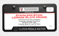 Clutch Pedals Matter License Frame