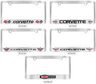 Corvette License Plate Frames