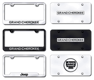 Grand Cherokee License Plates and Frames