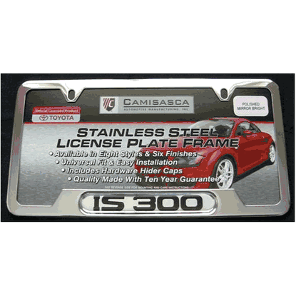 IS300 Lexus License Plate Frame