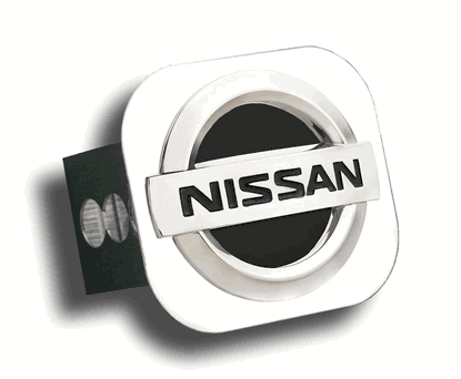 Nissan Logo Hitch Cover - Tow Plug