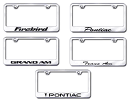 Pontiac License Plate Frames