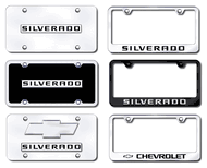 Silverado License Plates and Frame