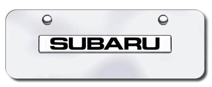 Subaru Front License Plate