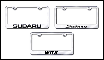 Subaru License Plate Frames