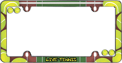 Tennis License Plate Frame