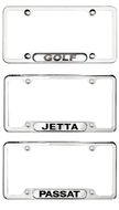 VW License Plate Frames