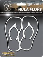 3D Hula Flops - Car and Truck Decals