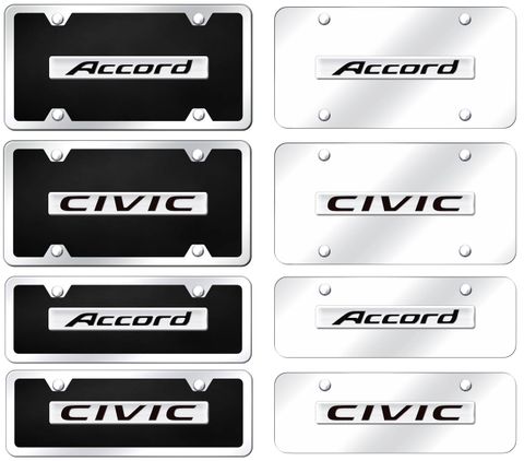 Accord / Civic License Plate