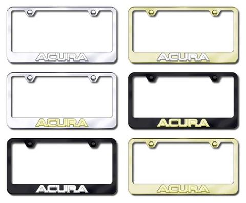 Acura 3D License Plate Frame