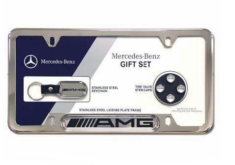 AMG License Plate Frame Gift Set