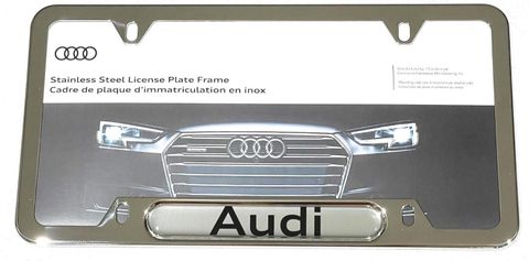 Audi License Plate Frame