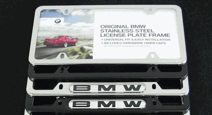 BMW license plate FRAME - holder