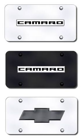 Camaro License Plates