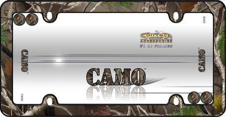 Camo License Plate Frame