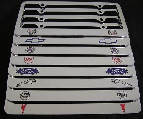 Custom LOGO License Plate Frame