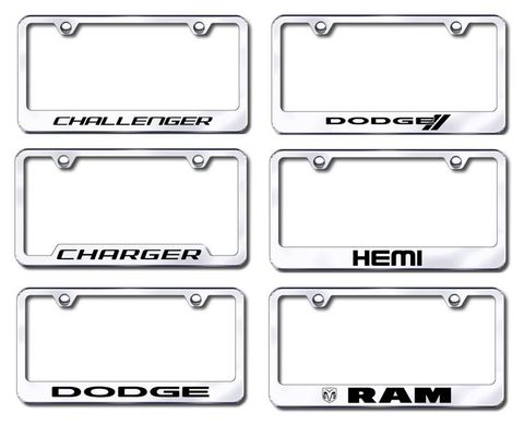 Dodge License Plate Frames