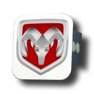 Ram Hitch Covers - Tow Plug - Red Logo