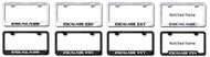 Escalade License Plate Frames