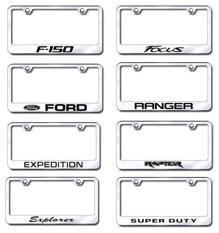 Ford License Plate Frames