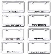 Ford License Plate Frames