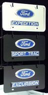 Ford License Plate - Logo Tag