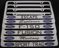 Ford logo license plate frame