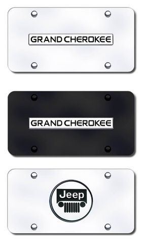 Grand Cherokee License Plate