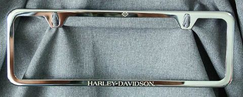 Harley-Davidson HALF-size plate frame