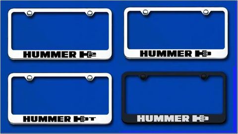 Hummer License Plate Frame