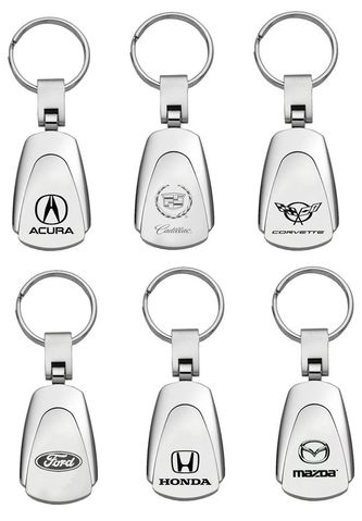 Key Chains - Key Rings - Teardrop