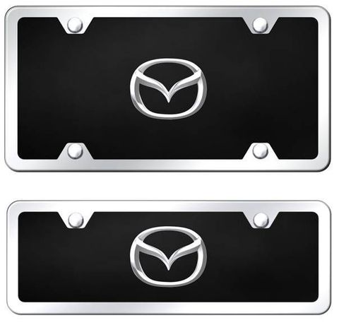 Mazda License Logo Plates