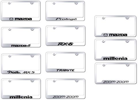 Mazda License Plate Frames