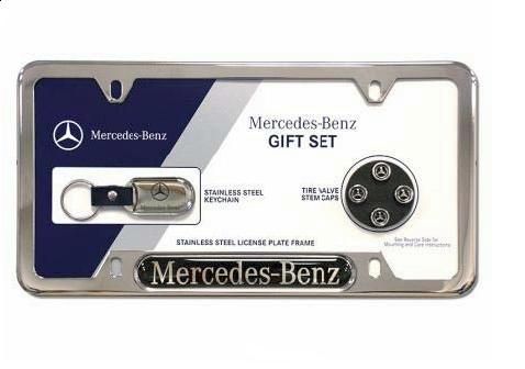 Mercedes-Benz License Frame Gift Set