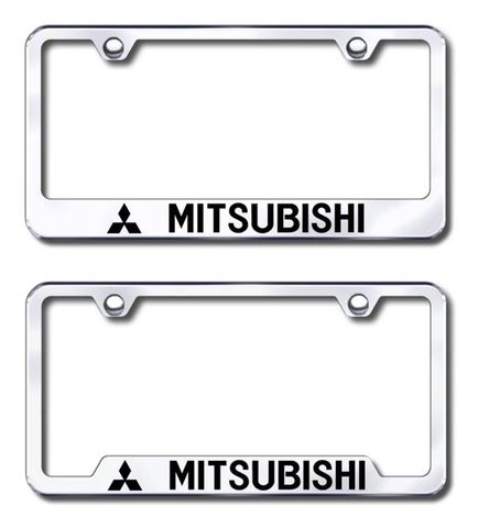 Mistubishi License Plate Frames