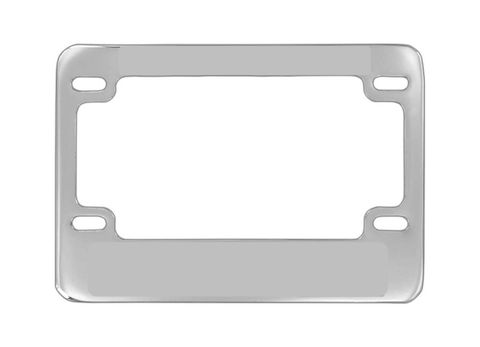 Motorcycle License Plate Frame - Plain or Customized