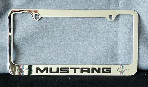 Mustang License Plate Frame