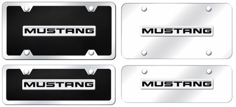 Mustang Name License Plates