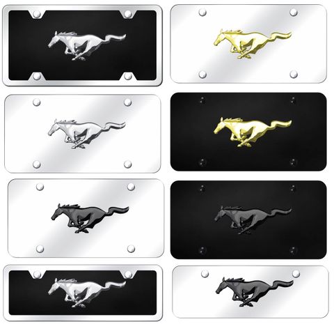 Mustang Pony License Plates