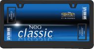 Neo Classic Black License Plate Frame