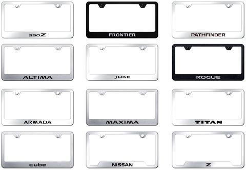 Nissan License Plate Frames