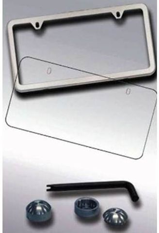 Plate Safe License Plate Frame Security Kit