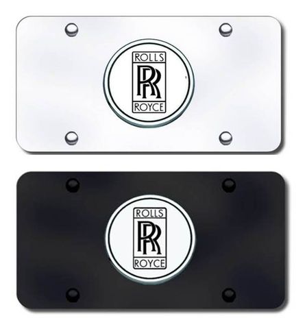 Rolls Royce License Plate