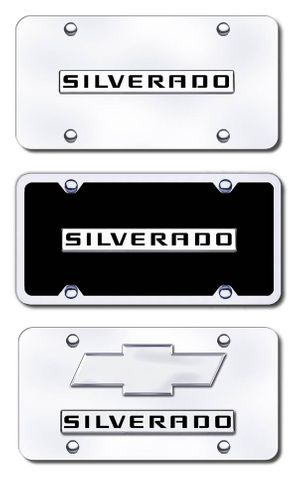 Silverado License Plate